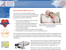 Tablet Screenshot of americareswf.com